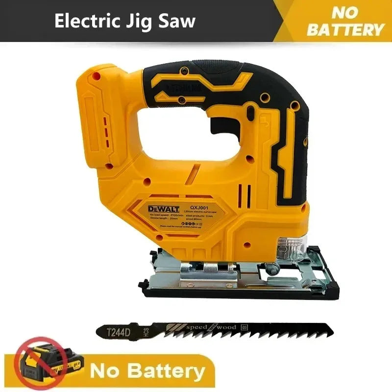 DEWALT 20V MAX Brushless Cordless Jig Saw 2700 RPM Multifunction Adjustable Portable Power Tool for Woodworking