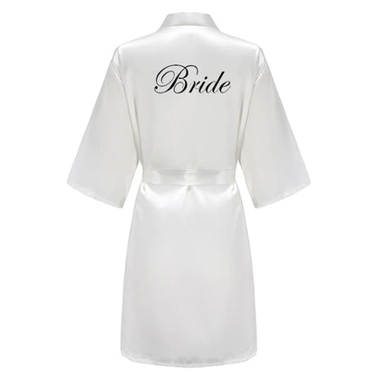 Bridesmaid Satin Robes - Stylish Kimono Pajamas for Weddings