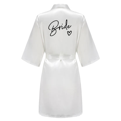 Bridesmaid Satin Robes - Stylish Kimono Pajamas for Weddings