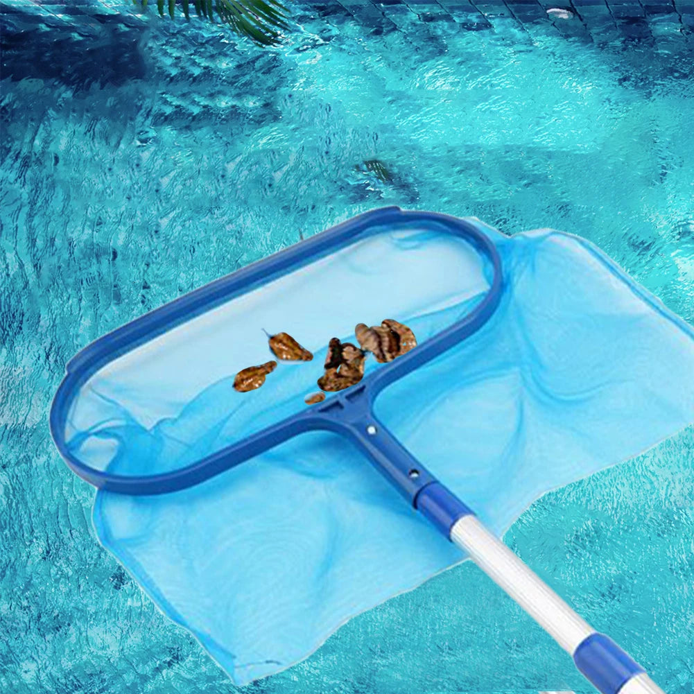 Professional Leaf Rake Deep Bag Swimming Pool Cleaning Nets Spa Rubbish Skimmer Pool Net Pool Cleaning Net Piscina Accessories