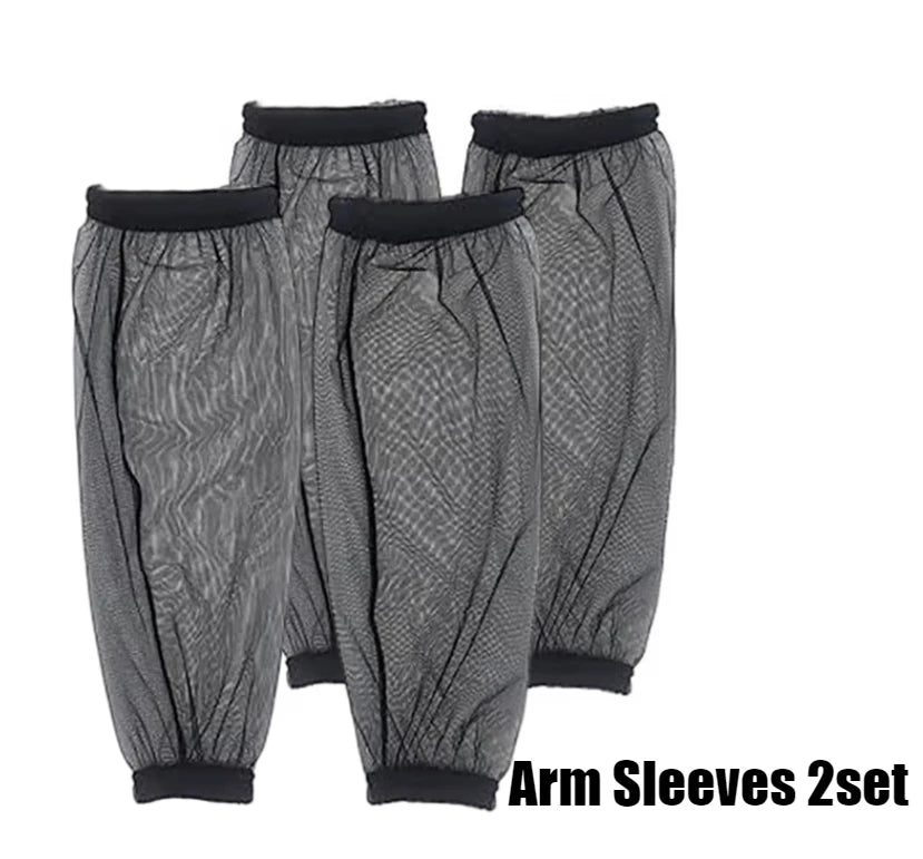Mosquito Arm Sleeves Breathable Summer Mesh Lightweight Leg Mosquito Nets Anti-mosquito Outdoor Camping Hiking for Fishing