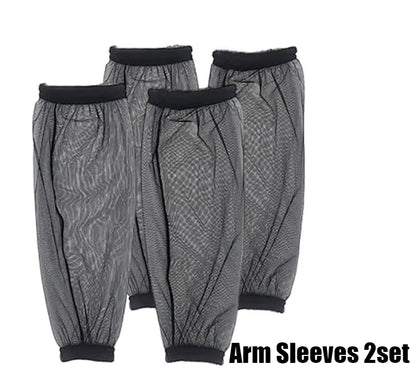 Mosquito Arm Sleeves Breathable Summer Mesh Lightweight Leg Mosquito Nets Anti-mosquito Outdoor Camping Hiking for Fishing