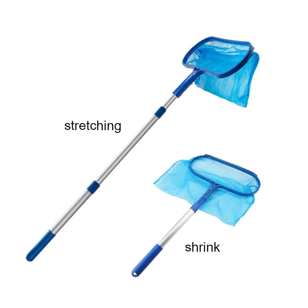 Professional Leaf Rake Deep Bag Swimming Pool Cleaning Nets Spa Rubbish Skimmer Pool Net Pool Cleaning Net Piscina Accessories