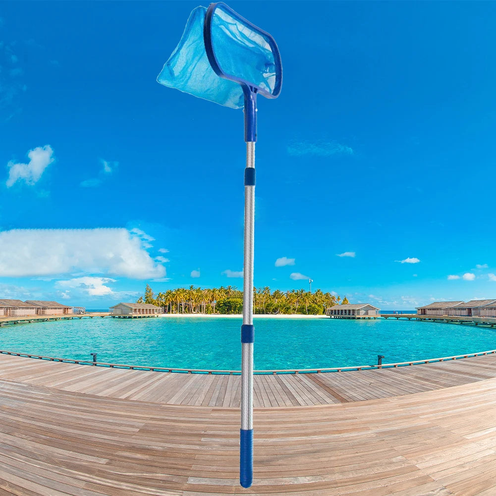 Professional Leaf Rake Deep Bag Swimming Pool Cleaning Nets Spa Rubbish Skimmer Pool Net Pool Cleaning Net Piscina Accessories