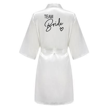 Bridesmaid Satin Robes - Stylish Kimono Pajamas for Weddings