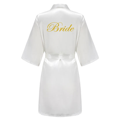 Bridesmaid Satin Robes - Stylish Kimono Pajamas for Weddings
