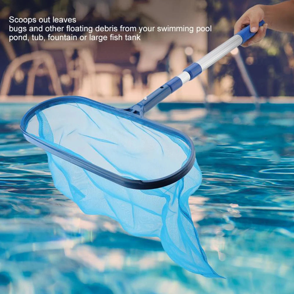Professional Leaf Rake Deep Bag Swimming Pool Cleaning Nets Spa Rubbish Skimmer Pool Net Pool Cleaning Net Piscina Accessories