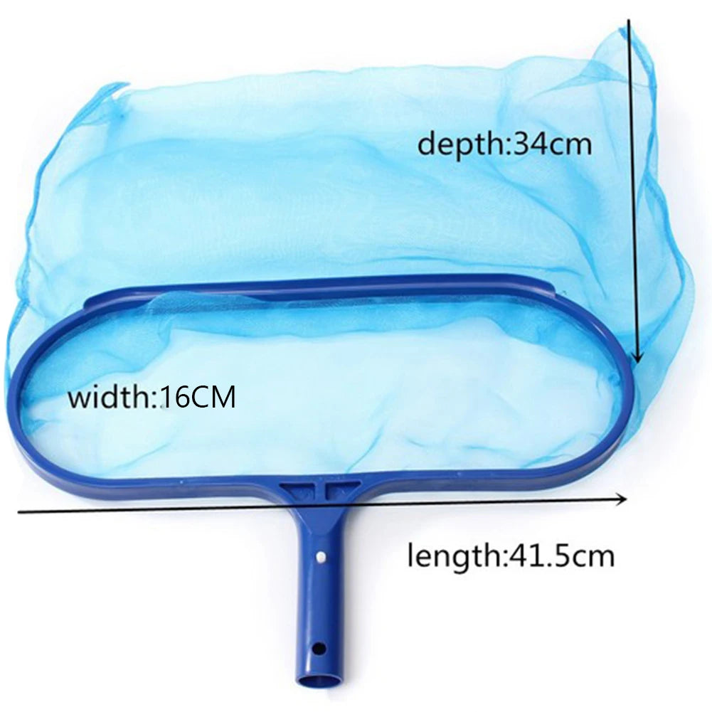 Professional Leaf Rake Deep Bag Swimming Pool Cleaning Nets Spa Rubbish Skimmer Pool Net Pool Cleaning Net Piscina Accessories