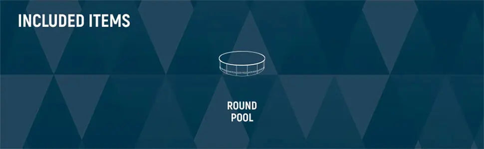 Steel Pro MAX 15’ x 48" Above Ground Pool, Round Metal Frame Outdoor Swimming Pool for Backyard, Blue, Pool ONLY