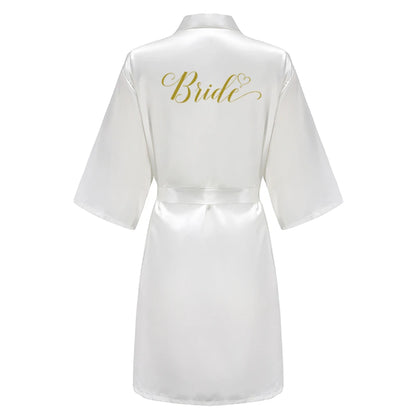 Bridesmaid Satin Robes - Stylish Kimono Pajamas for Weddings