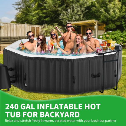 4-6 Person Polygon Inflatable Hot Tub，Customized