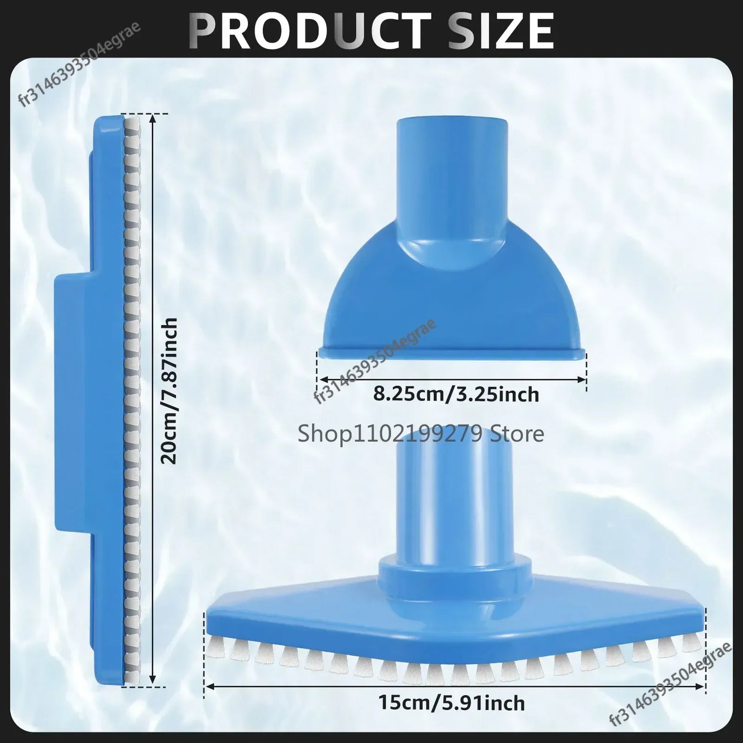 NEW Pool Cleaner Vacuum Rechargeable Pool Fish Tank Swimming Handheld Cordless Spas Hot Tubs Portable