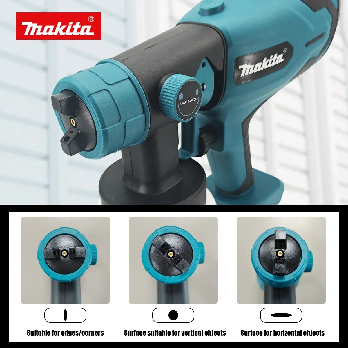 Makita 800ML Electric Spray Gun High Power Tools Paint Sprayer Auto Household Electric Spray Gun For Auto And Household Use