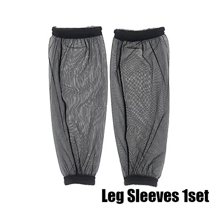 Mosquito Arm Sleeves Breathable Summer Mesh Lightweight Leg Mosquito Nets Anti-mosquito Outdoor Camping Hiking for Fishing