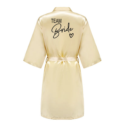Bridesmaid Satin Robes - Stylish Kimono Pajamas for Weddings