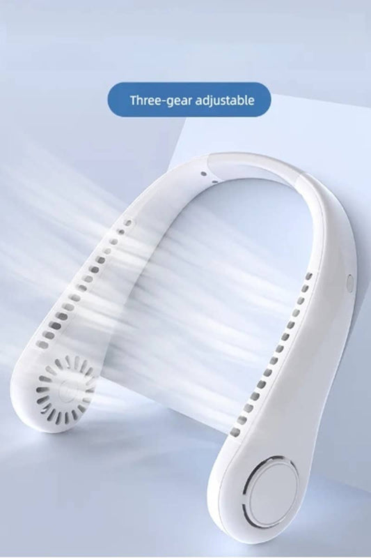 Portable Hands Free Bladeless Neck Fan