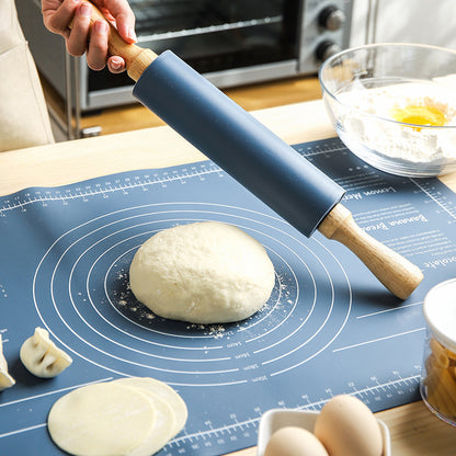 non-slip rolling pin and mat - Quality Kitchen Set