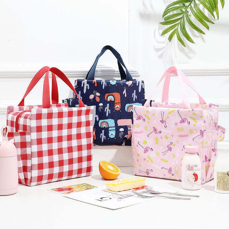 Thick Insulated Lunch Bag Portable Tote Bag