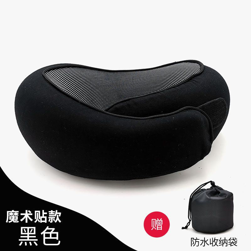 Memory Foam Neck Pillow - Portable Travel Support