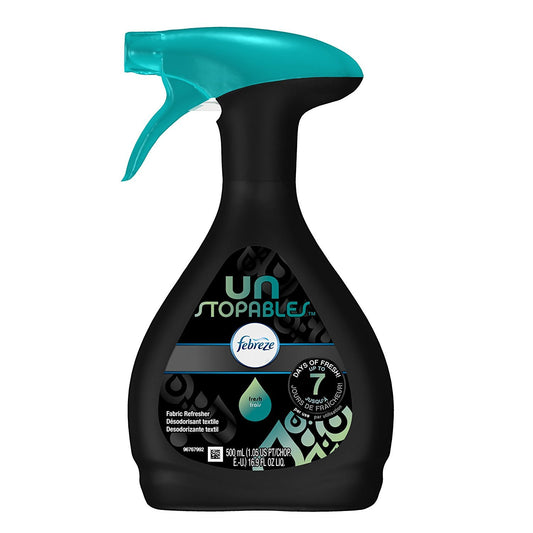 Febreze Unstopables Fresh Fabric Refresher (1 Count 16.9 Oz) 16.9 Ounce Multicolor
