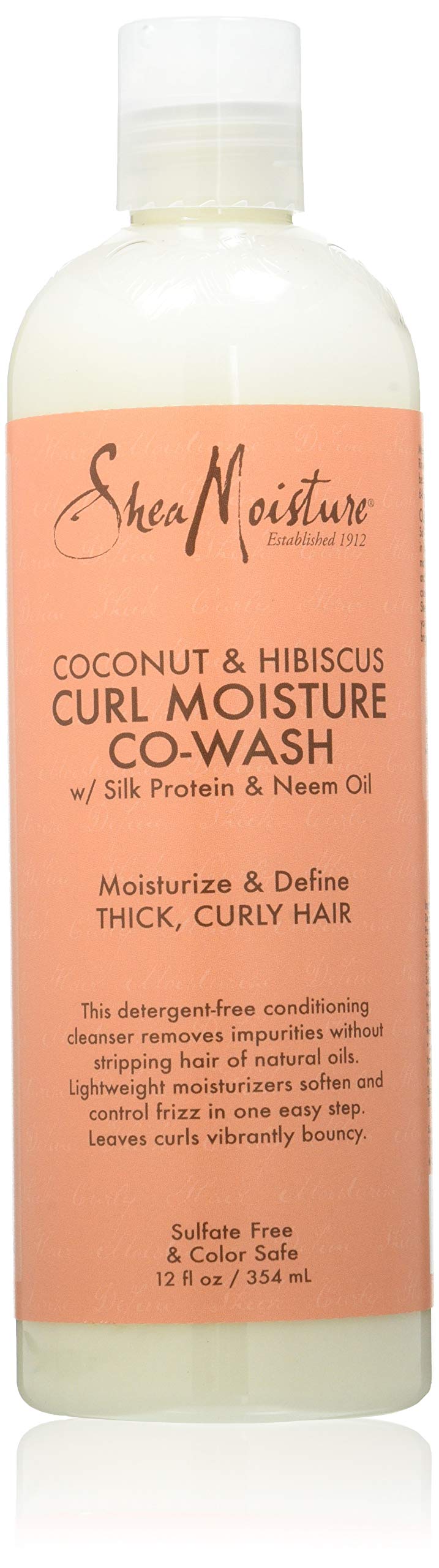 Shea Moisture Coconut & Hibiscus Co-Wash Conditioning Cleanser 12 Ounce