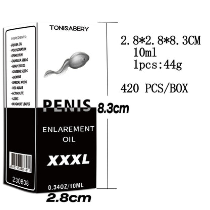 Men's Intimate Massage Oil 10ml for Couples Care