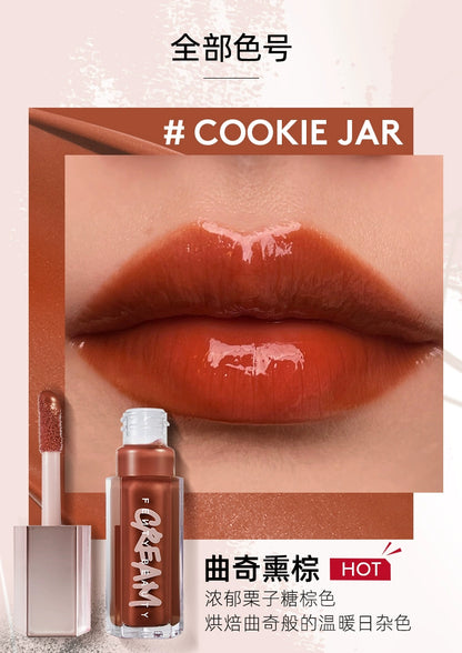 Fenty Beauty Glossy Lip Stain in Stardust Cookie 2023