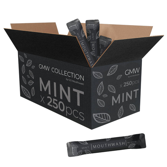 Luxury Mouthwash Packets Black - Bulk