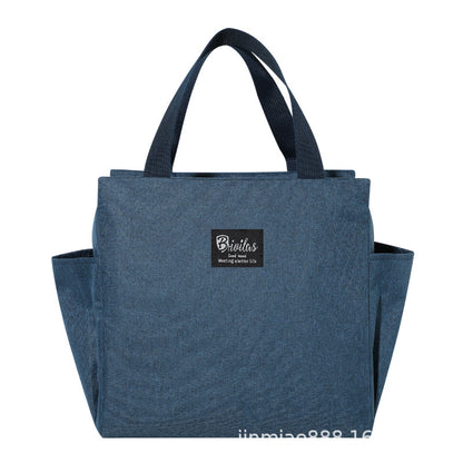 Thick Insulated Lunch Bag Portable Tote Bag