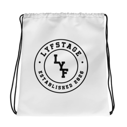 LYF All-Over Print Drawstring Bag