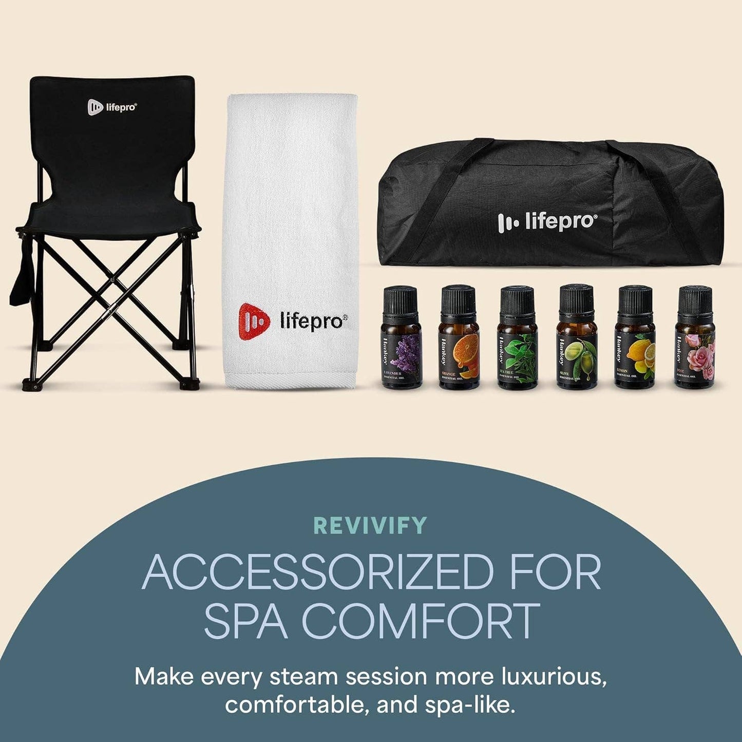LifePro Portable Sauna Box – Home Steam Sauna Tent