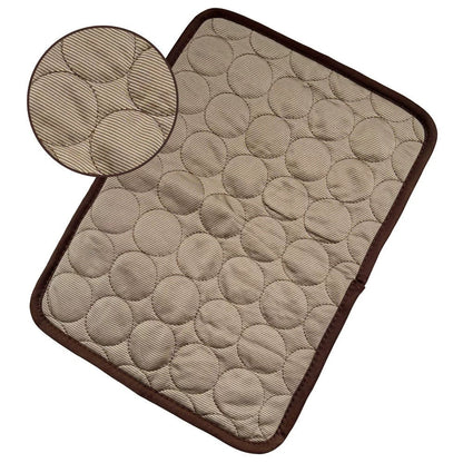 Pet Dog Cat Ice Silk Cold Nest Pad For Cooling In Summer
