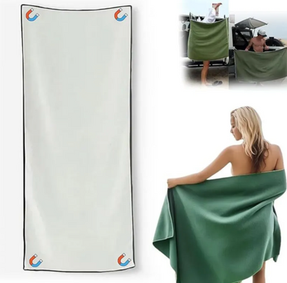 Magnetic Outdoor Bath Beach Towel