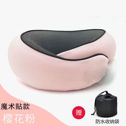 Memory Foam Neck Pillow - Portable Travel Support