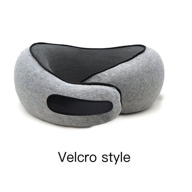 Memory Foam Neck Pillow - Portable Travel Support