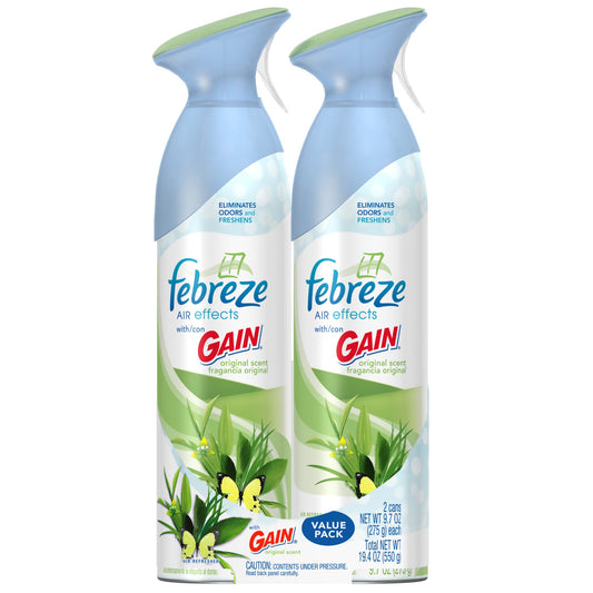 Febreze Air Effects Gain Scent 2-Count (Pack of 2)
